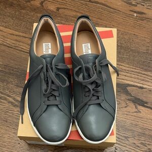 Fitflop Rally Leather Sneakers Size 7.5